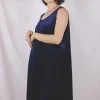 Wilma vintagesamettimekko