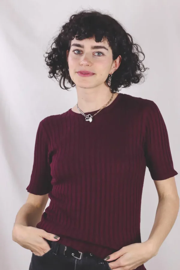 Winona vintagesilkkineulepaita