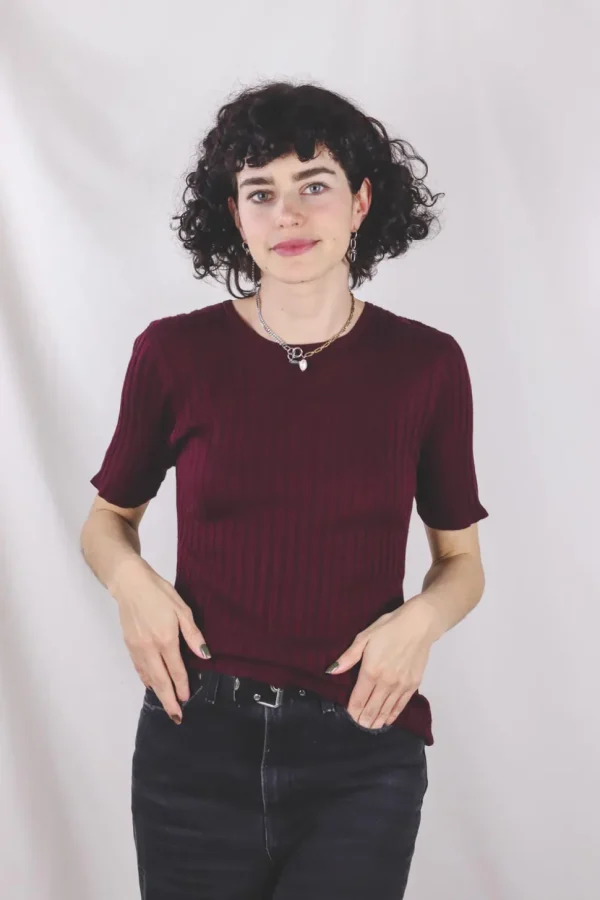 Winona vintagesilkkineulepaita