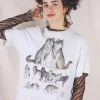 Wolf pack 90-luvun vintage t-paita