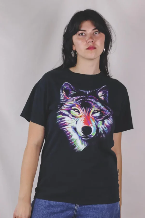Wolf paint t-paita