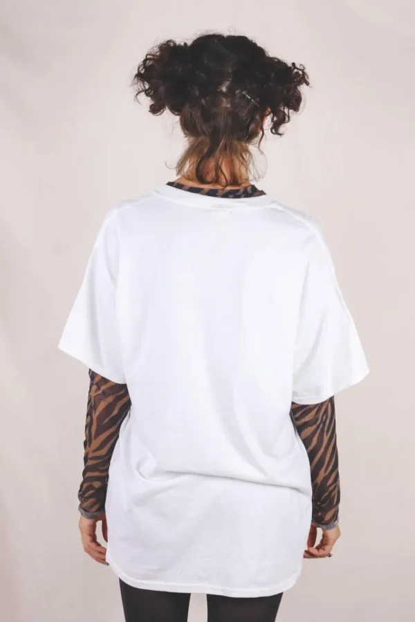 Wulfies white vintage t-paita