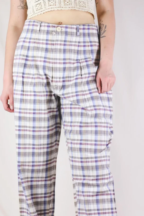 Ylva italialaiset vintagepuuvillahousut
